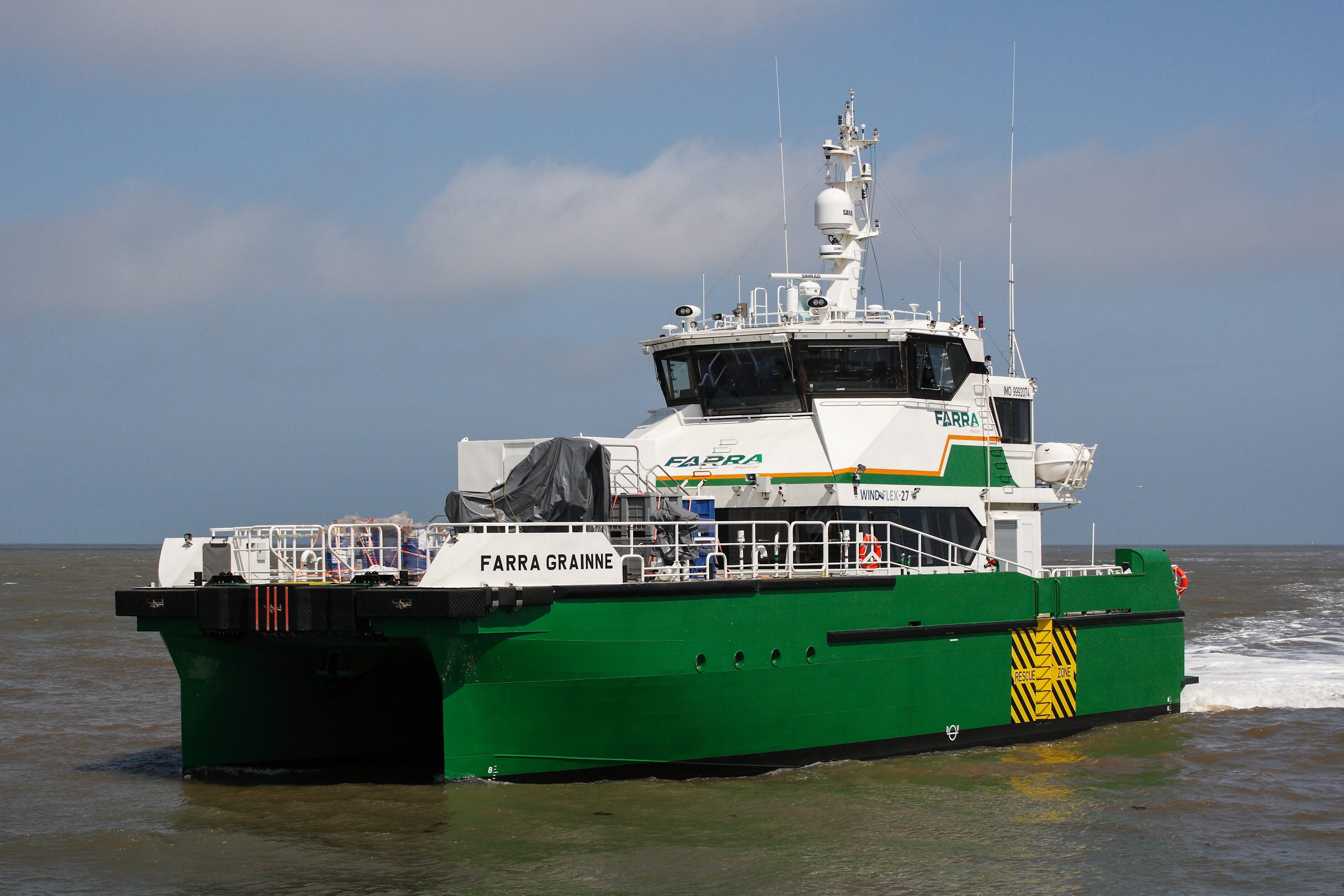Farra Grainne - Maiden Port Call Lowestoft